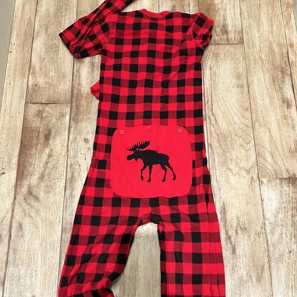 Hatley Sleepwear Red and Black Plaid - Picture 3 of 3